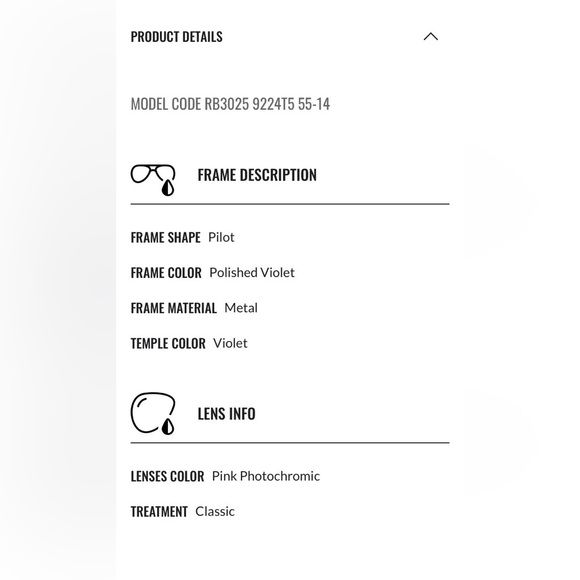 ❌SOLD❌NiB Authentic Ray-Ban RB3025 Aviator Solid Evolve Photochromic Sunglasses - Picture 11 of 12